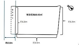 千葉市花見川区幕張町3丁目　土地