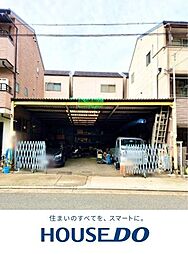 三先3丁目鉄骨骨組み・屋根付土地