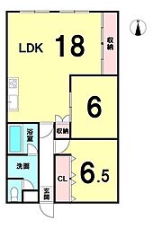 グランドハイツ福島　3階　2LDK