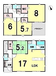 福島　新築戸建　2階4LDK