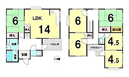 つつじが丘6丁目　中古戸建　2階4SLDK