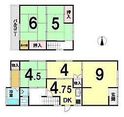 北出島　中古戸建　2階5DK