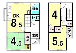 鳴神　中古戸建　2階3DK