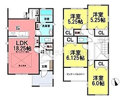 春日井市岩成台10丁目　新築　全2棟