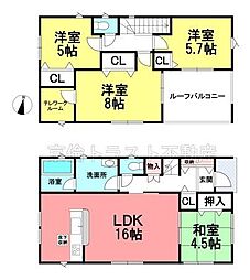 名古屋市守山区上志段味第4　新築　全5棟