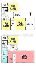 上志段味土地区画整理　新築　全4棟