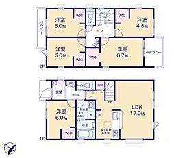 春日井市高森台7丁目　新築　全2棟