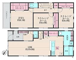 相模原市中央区共和2丁目戸建分譲2号棟　2号棟