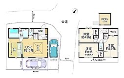 亀岡市東つつじケ丘曙台１丁目の一戸建て