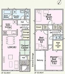 新築戸建 川越町高松　第7　全3棟　1号棟