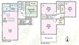 新築戸建　四日市市馳出町一丁目25-1期　全2棟　2号棟