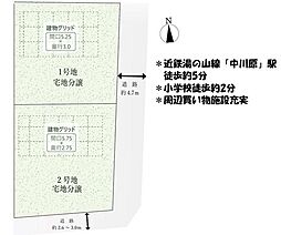 売土地　四日市市中川原　4期　全2区画　2号地
