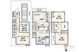 足立区足立4丁目 一戸建て