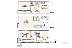 足立区梅島3丁目 一戸建て