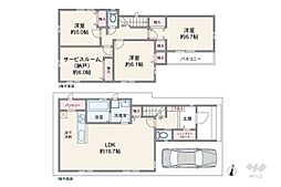 足立区六木2丁目 一戸建て