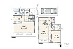 足立区六木2丁目 一戸建て
