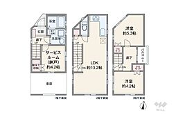 足立区中川5丁目 一戸建て