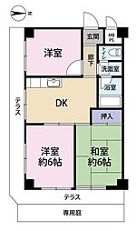 ジュウエル城東　「尾久」駅・「荒川車庫前」駅歩いて５分