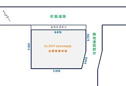 北千住駅「徒歩３分」 マルイ「徒歩２分」 近商「建蔽率８０％」 価値ある土地・限定1区画