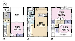 坂下町　令和２年築　鳩ケ谷駅歩いて９分　室内綺麗です