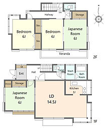 武蔵村山市大南3丁目戸建