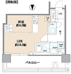 プラウドタワー亀戸クロスゲートタワー 5階