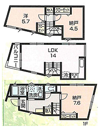 葛飾区新小岩4丁目　中古戸建