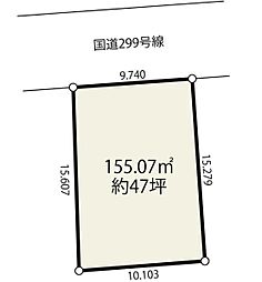 飯能市柳町 更地