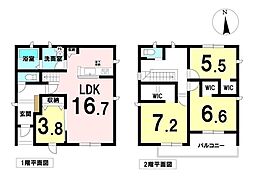 美濃加茂市川合町1丁目 新築戸建 1号棟