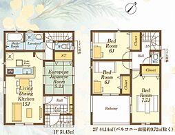 狭山市広瀬台第12 全4棟　3号棟