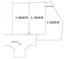 東村山市久米川町5丁目　土地　2区画