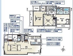 東久留米市下里花小金井 新築戸建 1号棟