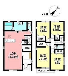 新築戸建 みよし市東蜂ヶ池 全4棟