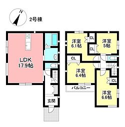 新築戸建 名古屋市名東区極楽3丁目 全2棟