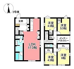 新築戸建 愛知郡東郷町和合ケ丘3丁目 全2棟