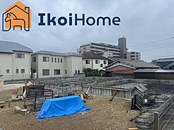 明石市魚住町西岡　新築　1号棟 間取り5LDK。駐車3台可能。