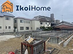 明石市魚住町西岡　新築　2号棟 間取り5LDK。駐車3台可能。