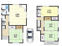 生駒郡平群町北信貴ケ丘２丁目の一戸建て
