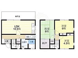 奈良市朱雀１丁目の一戸建て