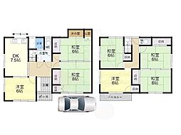 北葛城郡上牧町米山台３丁目の一戸建て