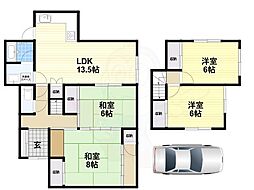 北葛城郡王寺町畠田６丁目の一戸建て