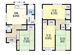 奈良市敷島町２丁目の一戸建て