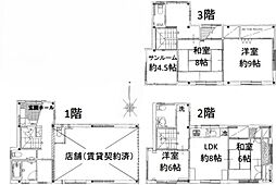 世田谷区世田谷3丁目の一戸建て