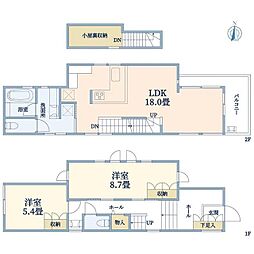 世田谷区奥沢1丁目の一戸建て