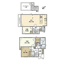 世田谷区中町2丁目の一戸建て
