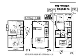 世田谷区新町1丁目の一戸建て
