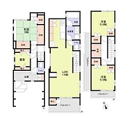 世田谷区上馬4丁目の一戸建て