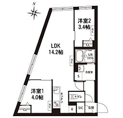 品川区旗の台2丁目