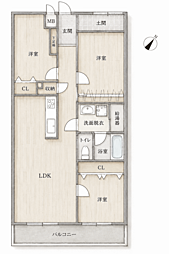 コープ野村大手町II 804
