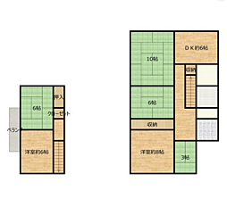 小田橋通りからすぐ 建福寺前中古戸建